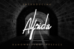 Alfrida Font Review: A Contemporary Handwritten Typeface