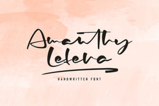Amanthy Lefera Font for Editorial Design