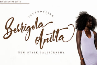 Berrigela Anitta Font: Elegant Script for Makers