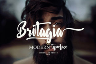 Britagia Font: Adding Handwritten Charm to Web Layouts