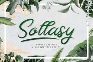 Capture Hearts with Sollasy: A Whimsical Handwritten Font