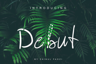 Debut Font Review: A Casual Handwritten Typeface for Branding