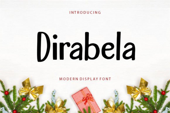Dirabela Font Review: Elevating Campaign Visuals