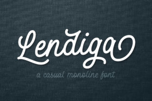 Discover Lendiga: A Charming Handwritten Font for Editorial Design