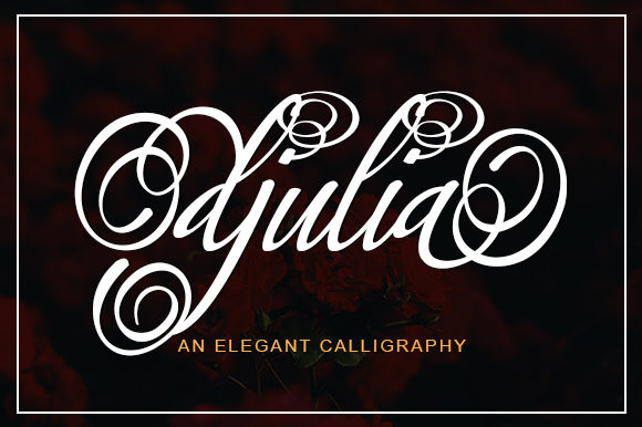Enhance Your Brand with Djulia: A Classy Script Font