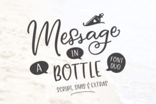 Enhance Your Brand with Message in a Bottle Duo Font
