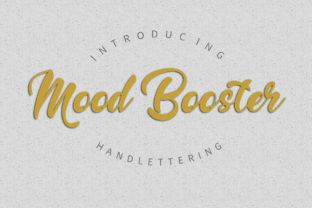 Enhance Your Craft with Mood Booster Font