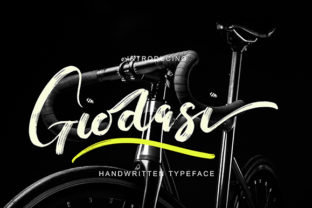 Giodasi Font: Bold Handwritten Typography for Web Design