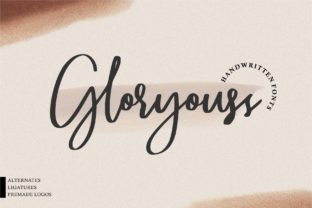 Gloryouss Font Review: Authentic Handwritten Style for Editorial Design