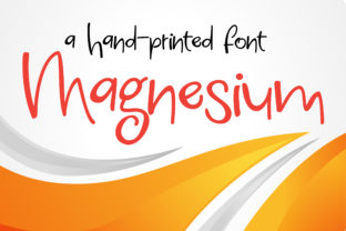 Magnesium: A Light and Fun Font for Crafters