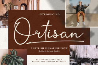 Ortisan Font: A Breezy Script for Editorial Design