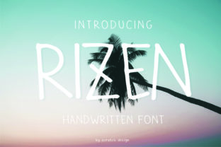 Rizen Font: Adding Handwritten Warmth to Editorial Design