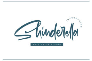 Shinderella Font: A Bold Handwritten Choice for Editorial Design