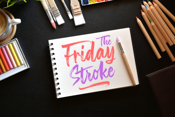 The Friday Stroke Font: Authentic Handwritten Charm for Makers