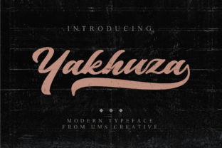 Yakhuza: A Bold Script for Creative Projects