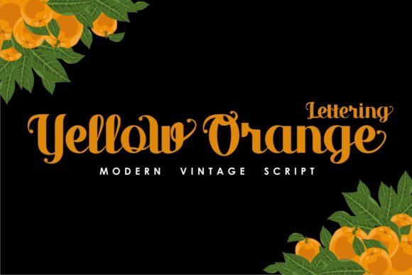 Yellow Orange Font: Adding Authentic Spark to Brand Identity